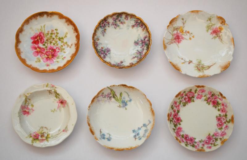 Limoges China Butter Pats
